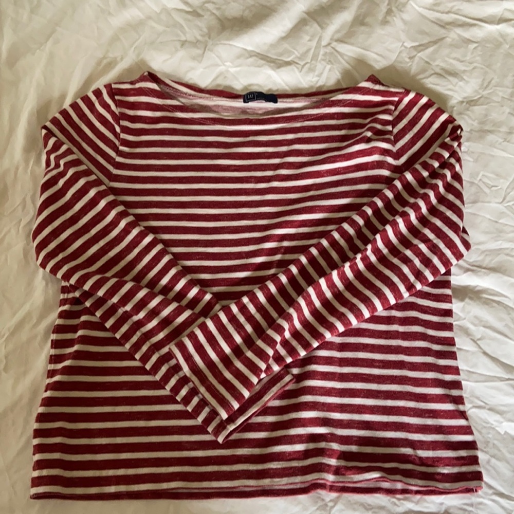 Gap Stripe Boatneck Top
